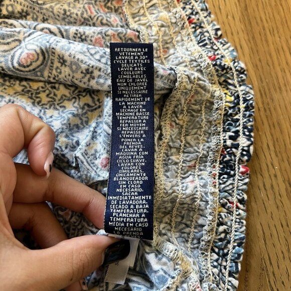 American Eagle‎ Womens Straps Cropped Tank Top Size Small Preppy Beach Summer - Picture 8 of 12